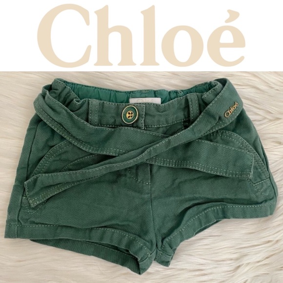 👧🏻💚 Chloe Kids’ Tie Front Shorts